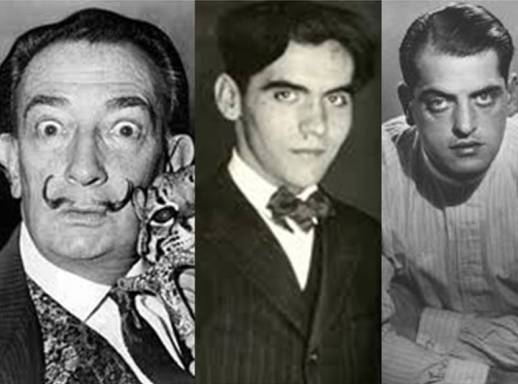 Dalí, Lorca e Buñel