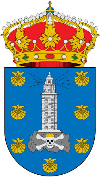 A Torre de Hércules, o símbolo de La Coruña