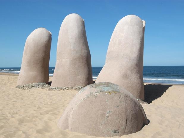 Monumento al Ahogado - Punta del Este - Uruguai