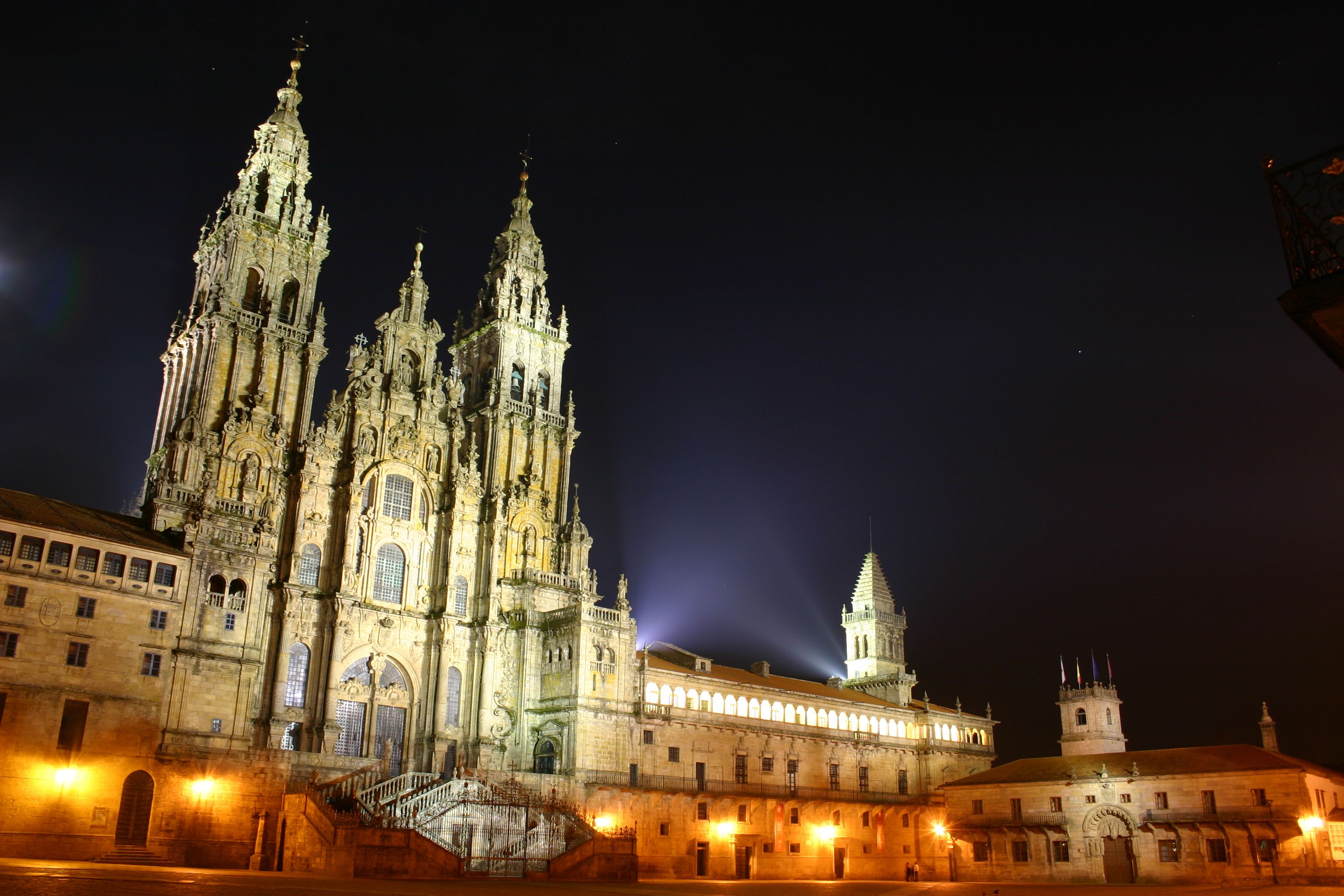Os caminhos de Santiago de Compostela