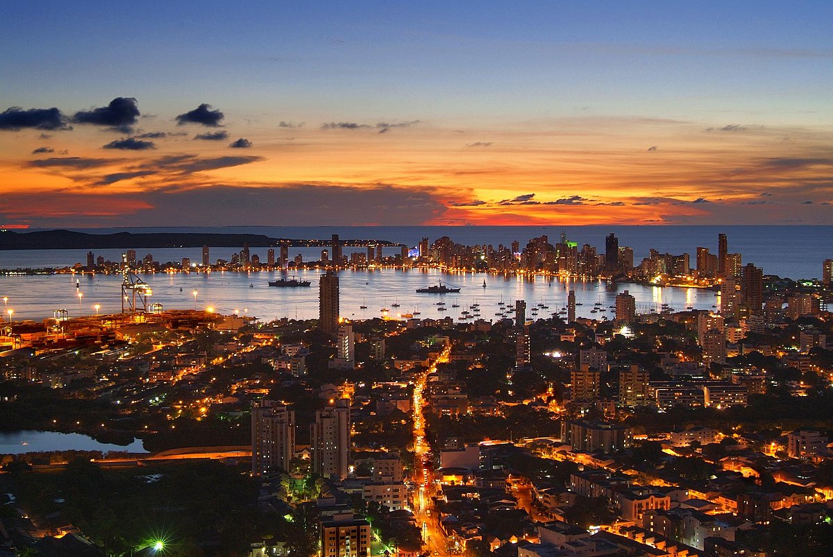A caribenha Cartagena das Índias na Colômbia