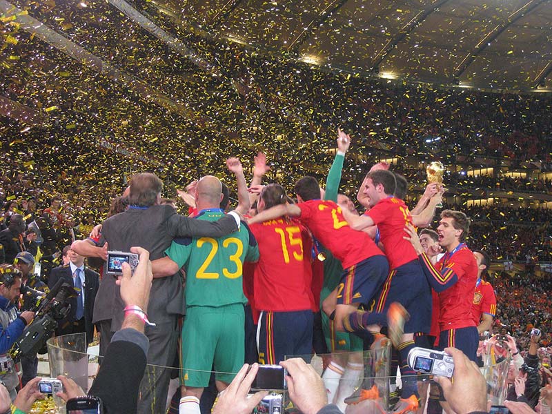 Espanha campeã de 2010 - La Fúria é Roja parte 5, a estreia com