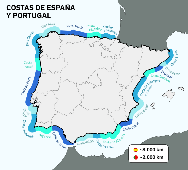 Costa a Costa: conheça os litorais mais populares da Espanha